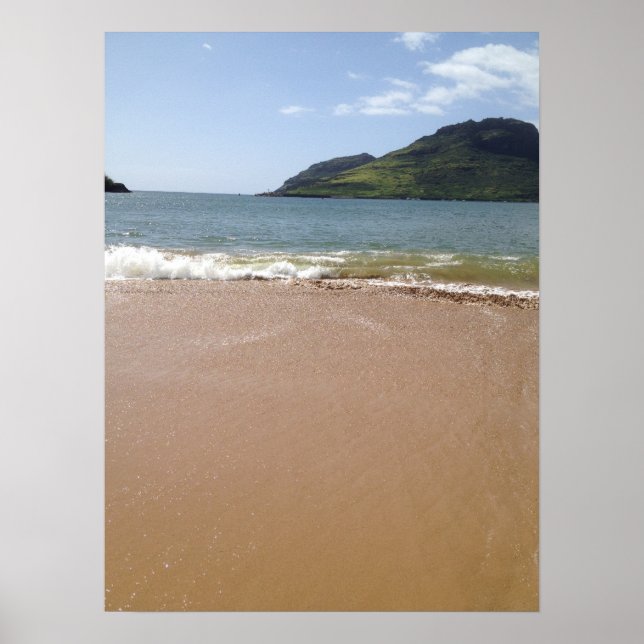 Kalapaki Bay, Kauai Poster (Front)