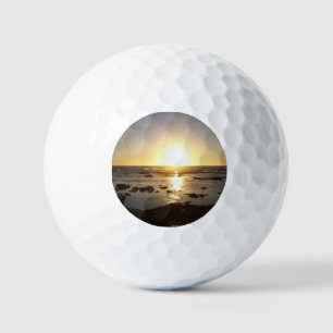Kalbarri Beach Sunset Golf Balls