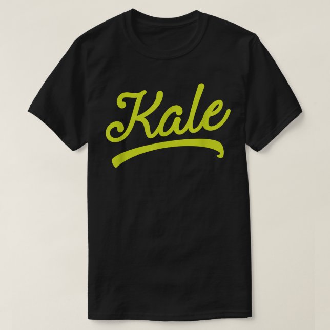 Kale Awesome Vegetarians Leaf Cabbage  T-Shirt (Design Front)