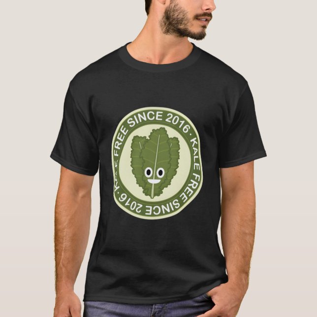 Kale Free Humour Dad Son Daughter Mum T-Shirt (Front)