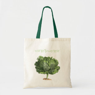 Kale Herbivore Vegan Vegetarian Tote Bag
