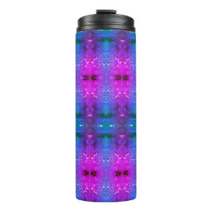 Kale Ikat 3 Miami Thermal Tumbler