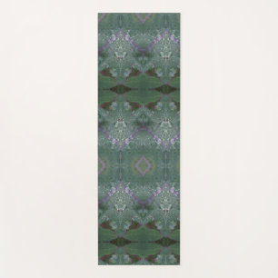 Kale Ikat 8 Horizontal Yoga Mat