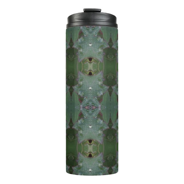 Kale Ikat Too Thermal Tumbler (Front)