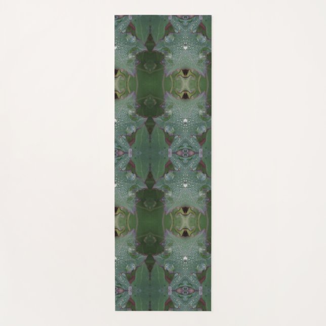 Kale Ikat Too  Yoga Mat (Front)