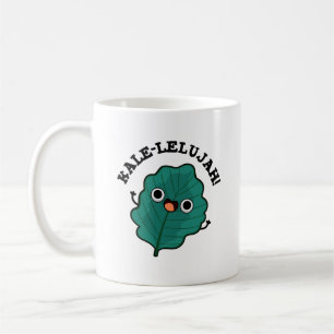 Kale-lelujah Funny Veggie Kale Pun Coffee Mug