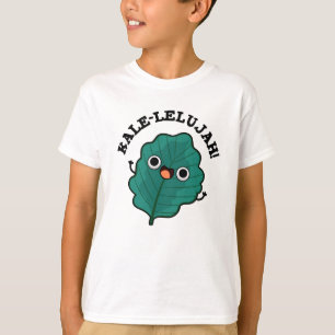 Kale-lelujah Funny Veggie Kale Pun  T-Shirt