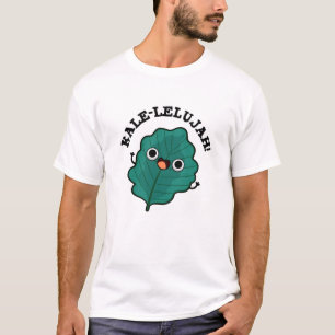 Kale-lelujah Funny Veggie Kale Pun  T-Shirt