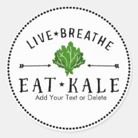 Kale Love Live Breathe Eat Kale Custom