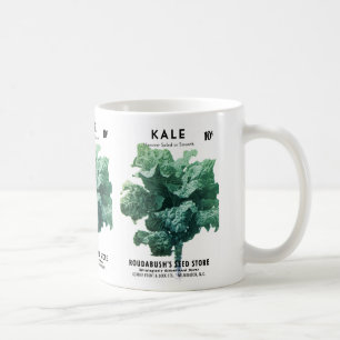 Kale Seed Packet Label Coffee Mug