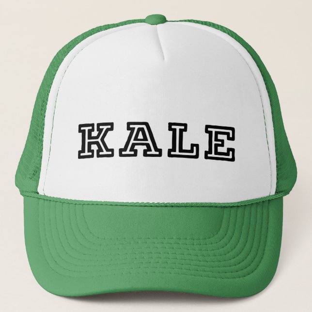 Kale Trucker Hat (Front)