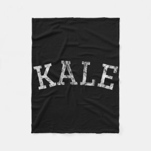 Kale University Fun Halloween Costume Vegan Vegeta Fleece Blanket