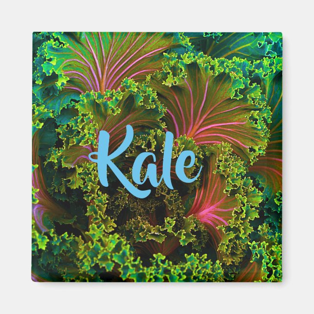 Kale Vegetable Magnet (Front)