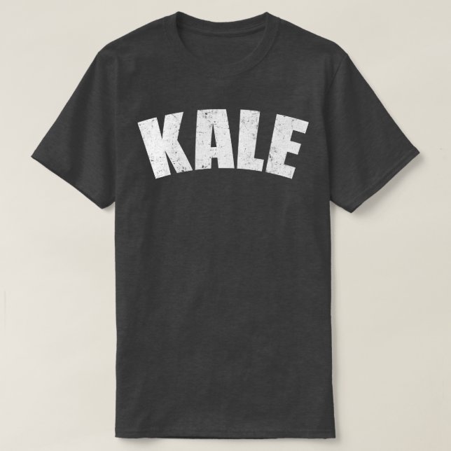 Kale Vegetable T-Shirt (Design Front)