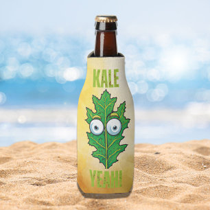 Kale Yeah Funny Veggie Pun Can Cooler