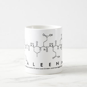 Kaleena peptide name mug