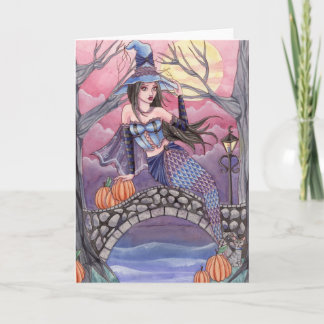 Kalei - Halloween Mermaid Card