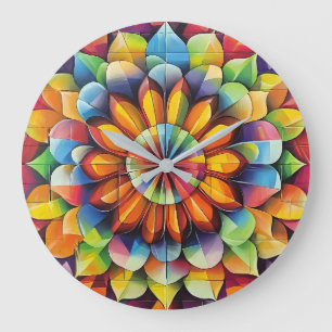 Kaleidescope large clock