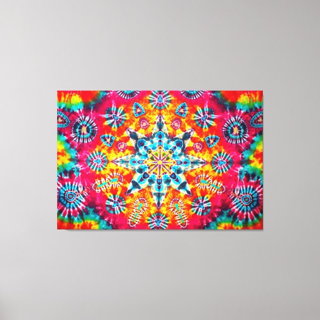 Kaleido-dye Canvas Print (Front)