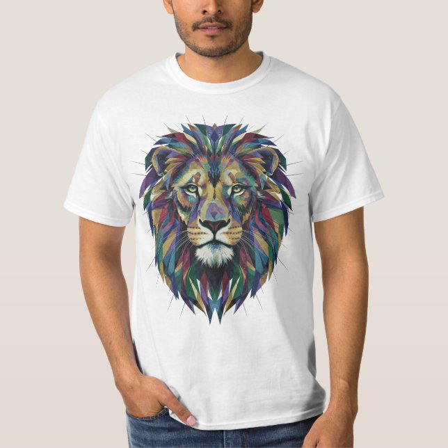 Kaleido Roar Lion Tee** T-Shirt (Front)