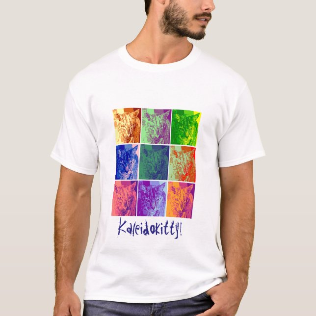 Kaleidokitty 2 Custom Pet Tee-shirt All Options T-Shirt (Front)