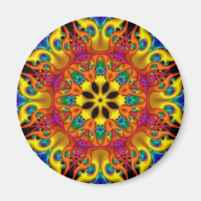 Kaleidoscope 1 magnet (Front)