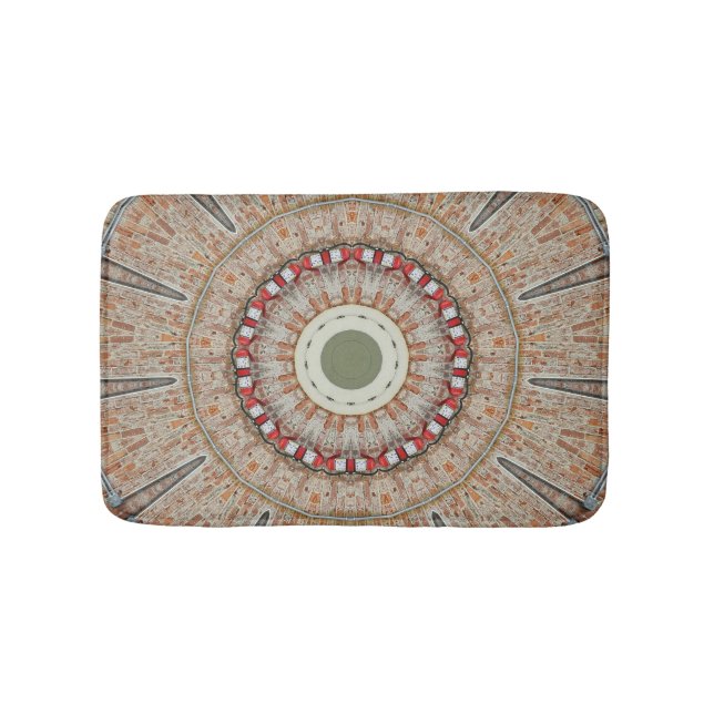 Kaleidoscope 6 bath mat (Front)