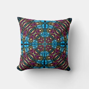 Kaleidoscope Abstract Art Cushion