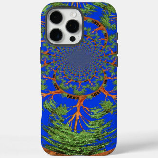 Kaleidoscope Acacia Tree Art Print/Graphic iPhone 16 Pro Max Case