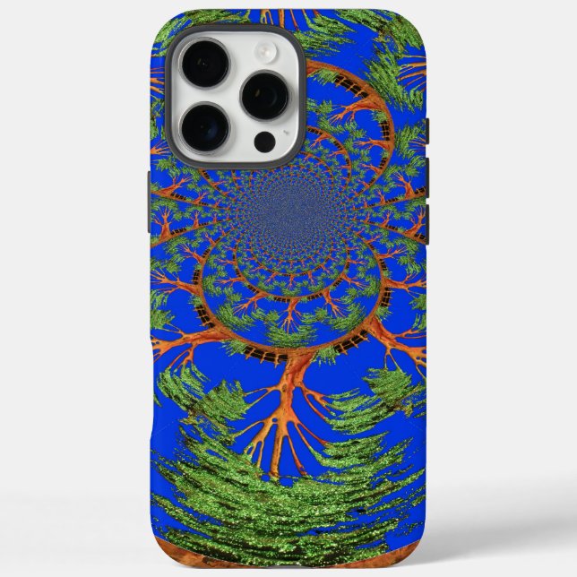 Kaleidoscope Acacia Tree Art Print/Graphic Case-Mate iPhone Case (Back)