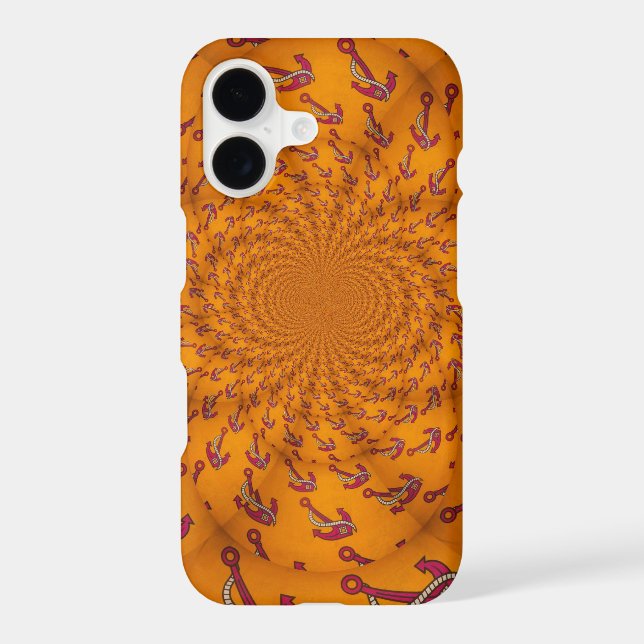 Kaleidoscope Anchor Art Print (Back)