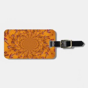 Kaleidoscope Anchor Art Print Luggage Tag