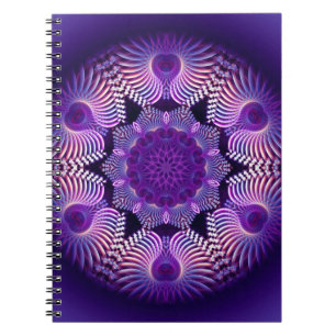Kaleidoscope Apophysis Flower I Notebook