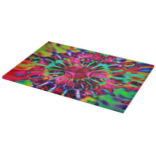 Kaleidoscope Apophysis Fractal Art - I Cutting Board