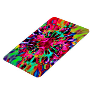 Kaleidoscope Apophysis Fractal Art - I Magnet