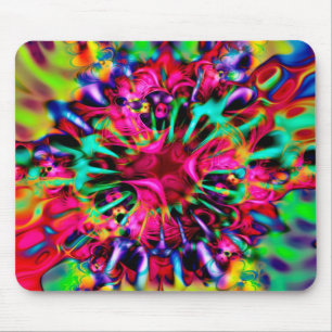 Kaleidoscope Apophysis Fractal Art - I Mouse Mat