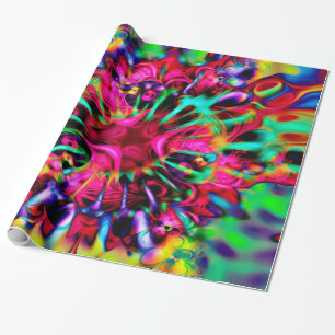 Kaleidoscope Apophysis Fractal Art - I Wrapping Paper