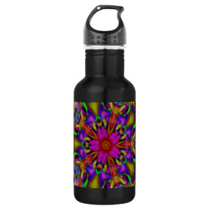 Kaleidoscope Apophysis Fractal Art - II 532 Ml Water Bottle