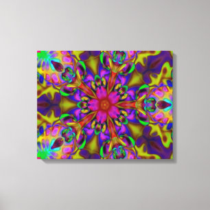 Kaleidoscope Apophysis Fractal Art - II Canvas Print