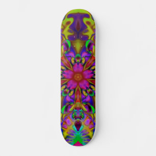 Kaleidoscope Apophysis Fractal Art - II Skateboard