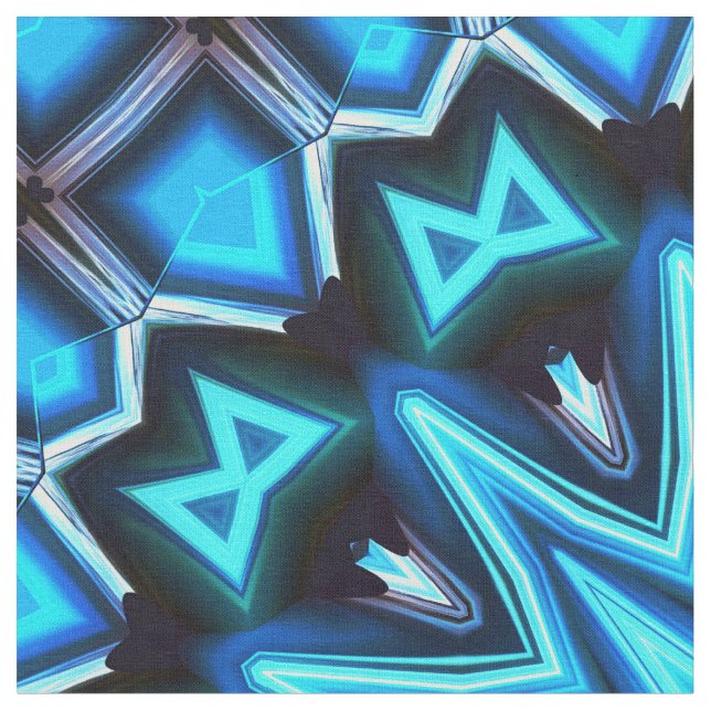 Kaleidoscope Art 10 Custom Fabric (Close Up)