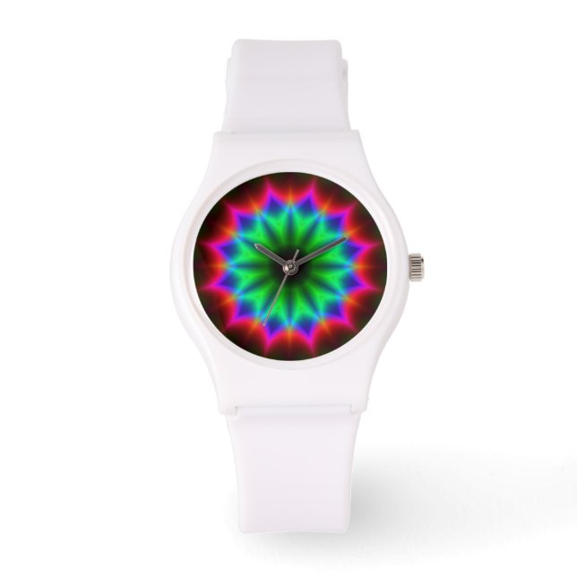 Kaleidoscope Art 17 Watch & Numeral Options (Front)