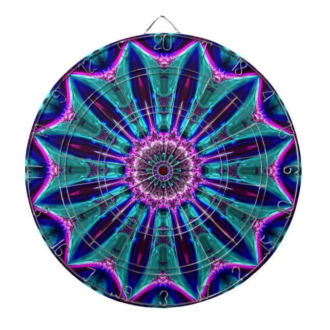 Kaleidoscope Art 1 Dart Board (Front)