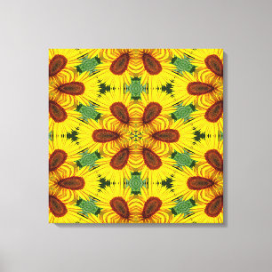 Kaleidoscope Art 22 Wrapped Canvas