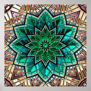 Kaleidoscope Art 40A-40B Image Options Posters