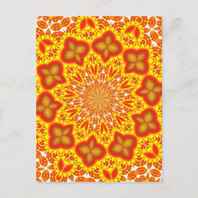 Kaleidoscope Art Postcard (Front)