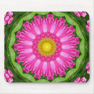 Kaleidoscope Aster Mouse Mat