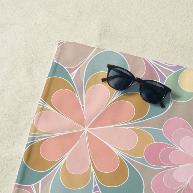 Kaleidoscope  beach towel (In Situ)