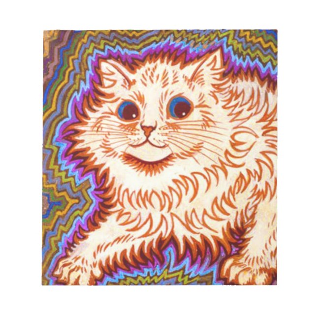 Kaleidoscope Cat Notepad (Front)