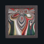 Kaleidoscope Christmas: Festive Home Décor Set Gift Box<br><div class="desc">Christmas Retro Vintage Texture Abstract Art Print Turn your home into a retro Christmas dream with this abstract geometric holiday print collection! From festive ornament tree designs to stunning red and green swirl patterns, these pillows, posters, and wall art pieces bring the holiday spirit to life. Add a vintage twist...</div>